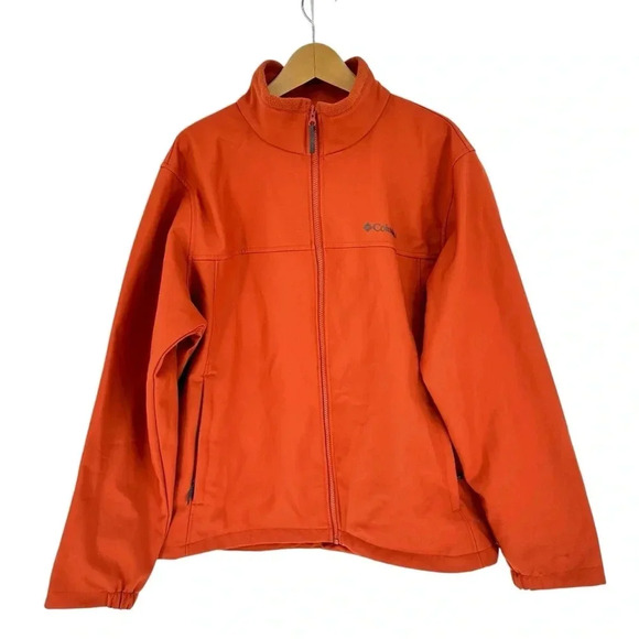 Columbia men’s Ascender Softshell jacket burnt orange - Picture 3 of 10